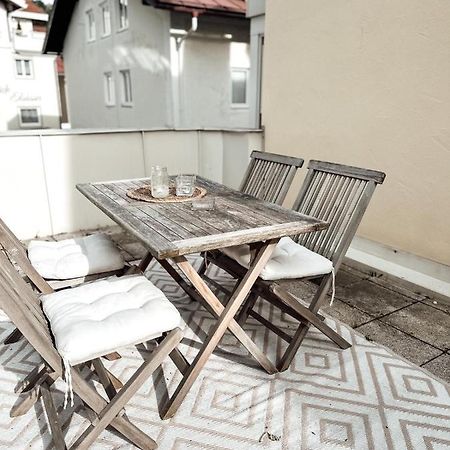 Zentrale Wohnung + Dachterrasse Зонтгофен Екстер'єр фото