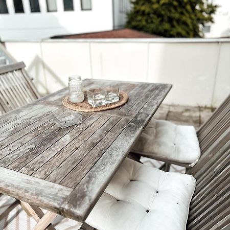 Zentrale Wohnung + Dachterrasse Зонтгофен Екстер'єр фото