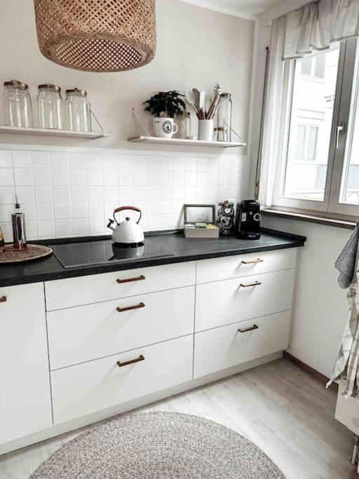 Zentrale Wohnung + Dachterrasse Зонтгофен Екстер'єр фото